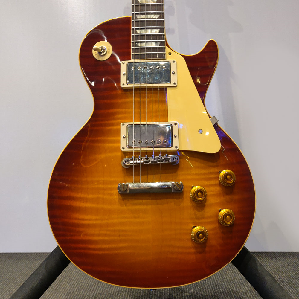 Gibson Mega Music Exclusive VOS 1959 Les Paul Standard Ultra-Light Back - Cherry Tea Burst