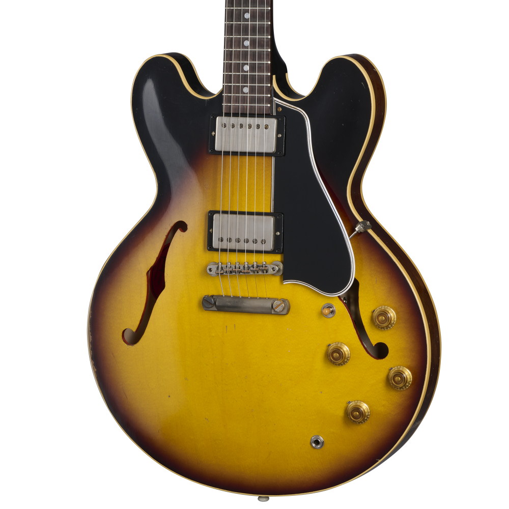 Gibson 58 ES335 Murphy Lab Heavy Aged Tobacco Burst