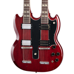 Gibson Jimmy Page EDS1275 Double Neck SG Electric Guitar VOS - 69 Cherry
