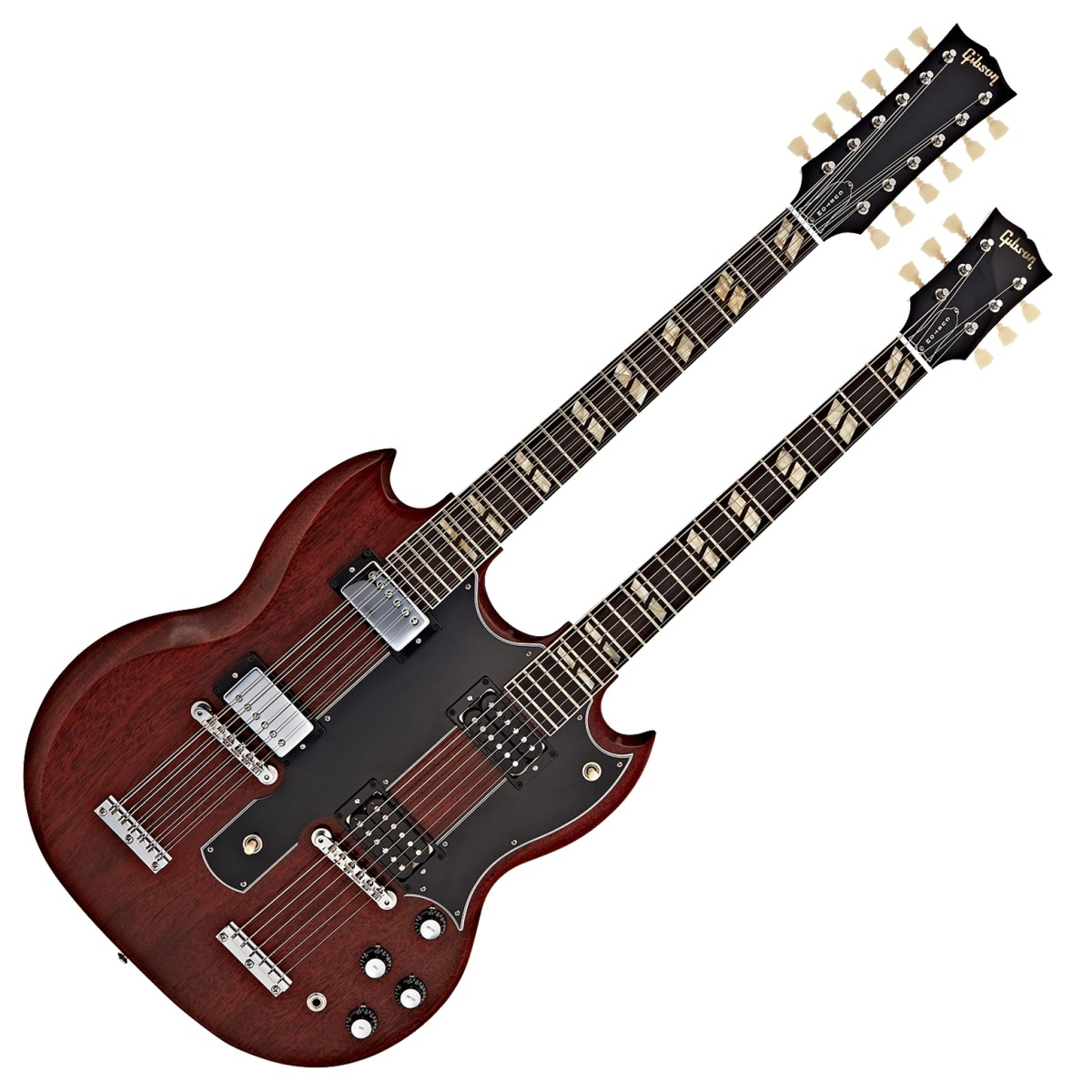 Gibson Jimmy Page EDS1275 Double Neck SG Electric Guitar VOS - 69 Cherry