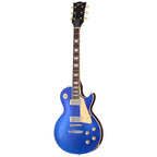 Gibson CS 1976 Les Paul Deluxe RI VOS electric guitar in blue sparkle finish