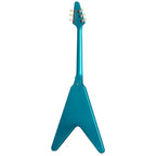 Gibson Custom 1969 Flying V Reissue electric guitar in Aqua Mist finish