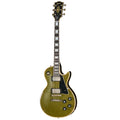 Gibson CS 1968 Les Paul Custom RI Heavy Aged Elec Guitar - Olive Drab Top