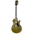 Gibson CS 1968 Les Paul Custom electric guitar with heavy-aged Olive Drab top, front view