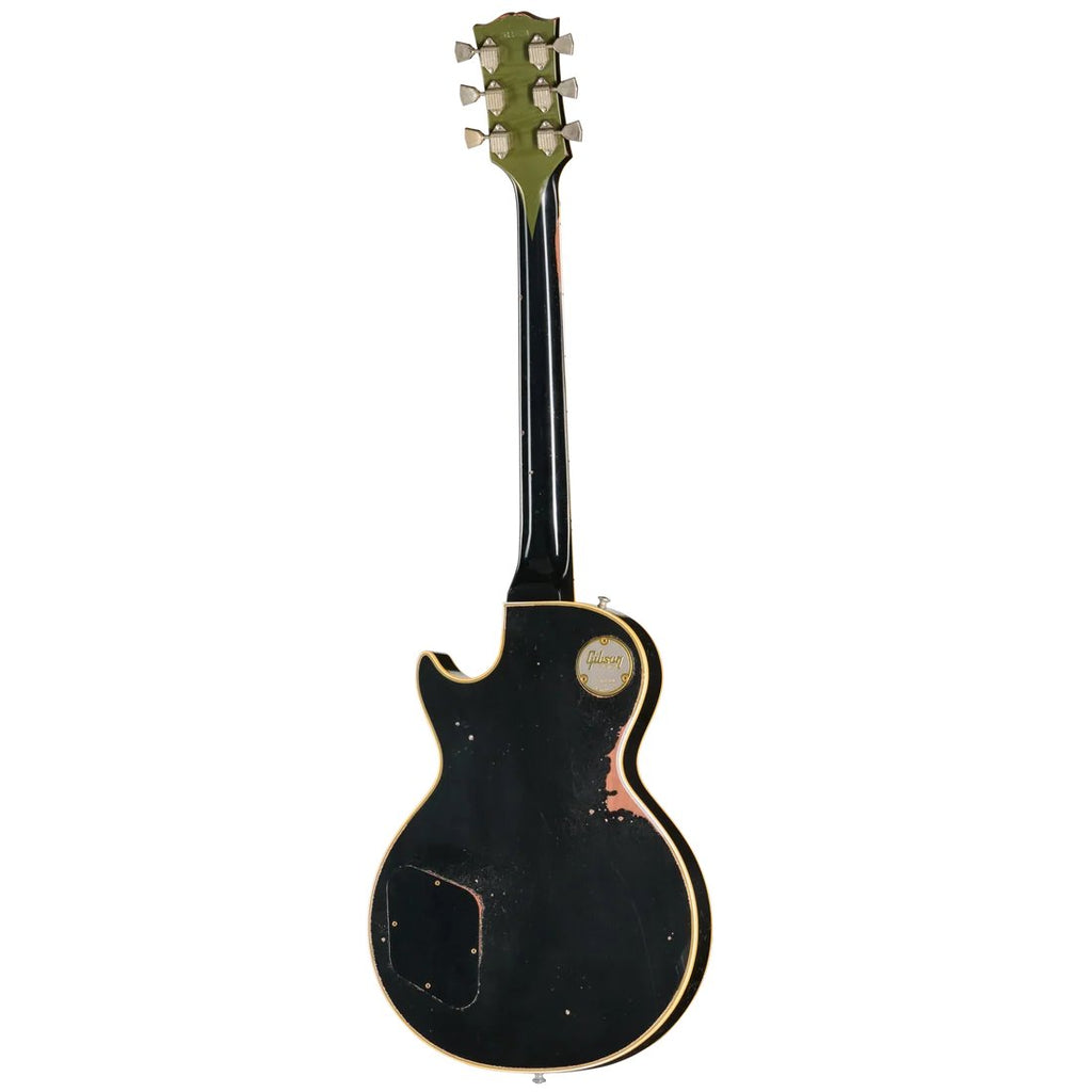 Gibson CS 1968 Les Paul Custom electric guitar with heavy-aged Olive Drab top