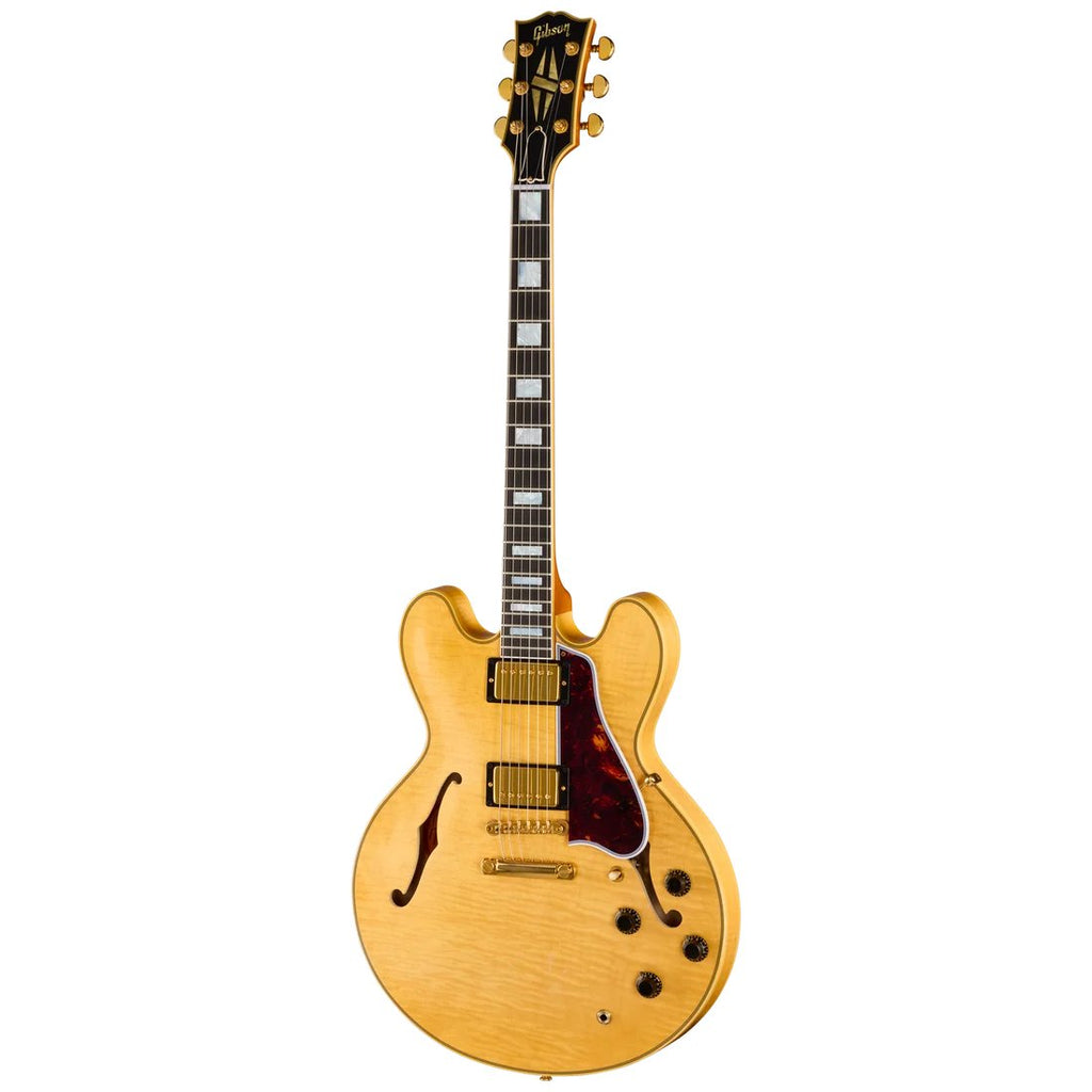 Gibson CS 1960 ES-355 RI Light Aged electric guitar in Antique Blonde finish
