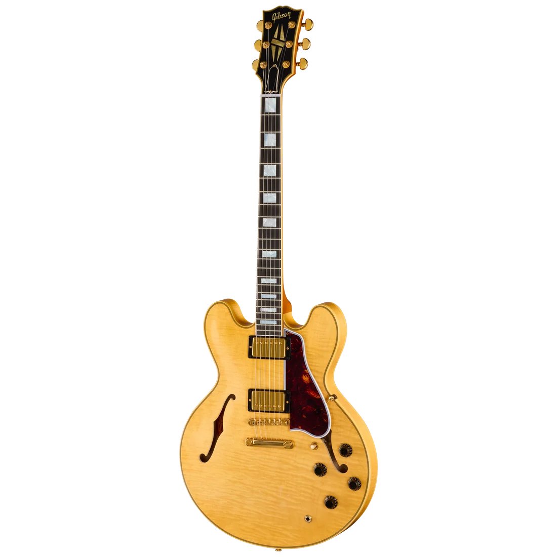 Gibson CS 1960 ES-355 RI Light Aged electric guitar in Antique Blonde finish