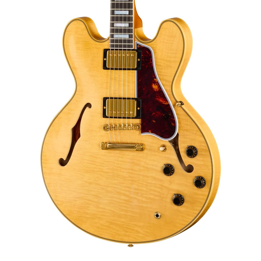 Gibson CS 1960 ES-355 RI Light Aged electric guitar in Antique Blonde finish