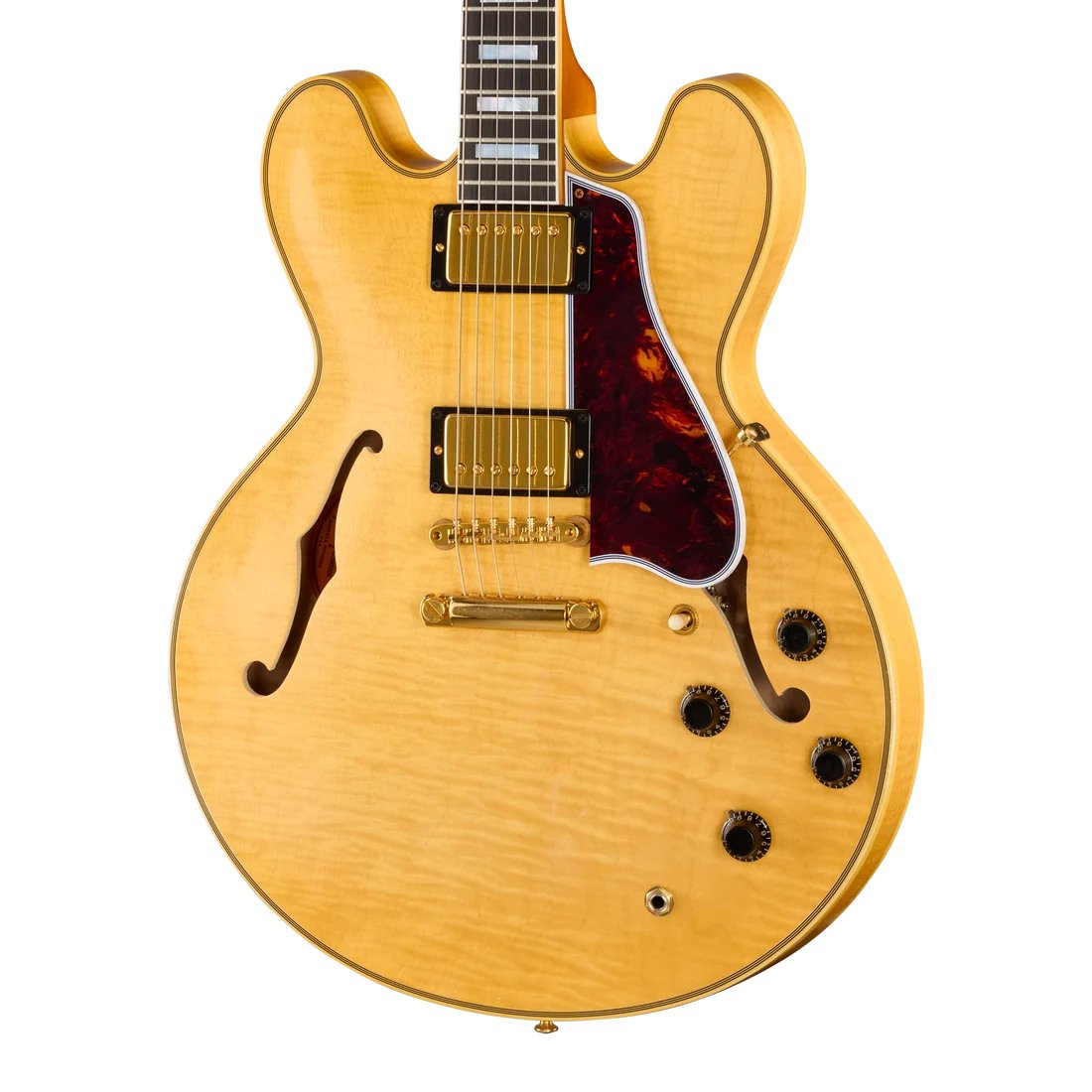Gibson CS 1960 ES-355 RI Light Aged electric guitar in Antique Blonde finish