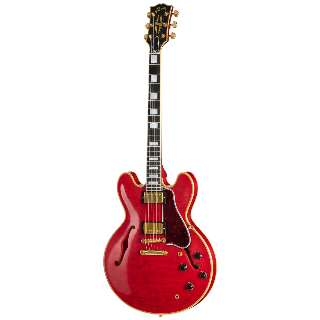 Gibson CS 1960 ES-355 RI Light Aged electric guitar in Sixties Cherry finish