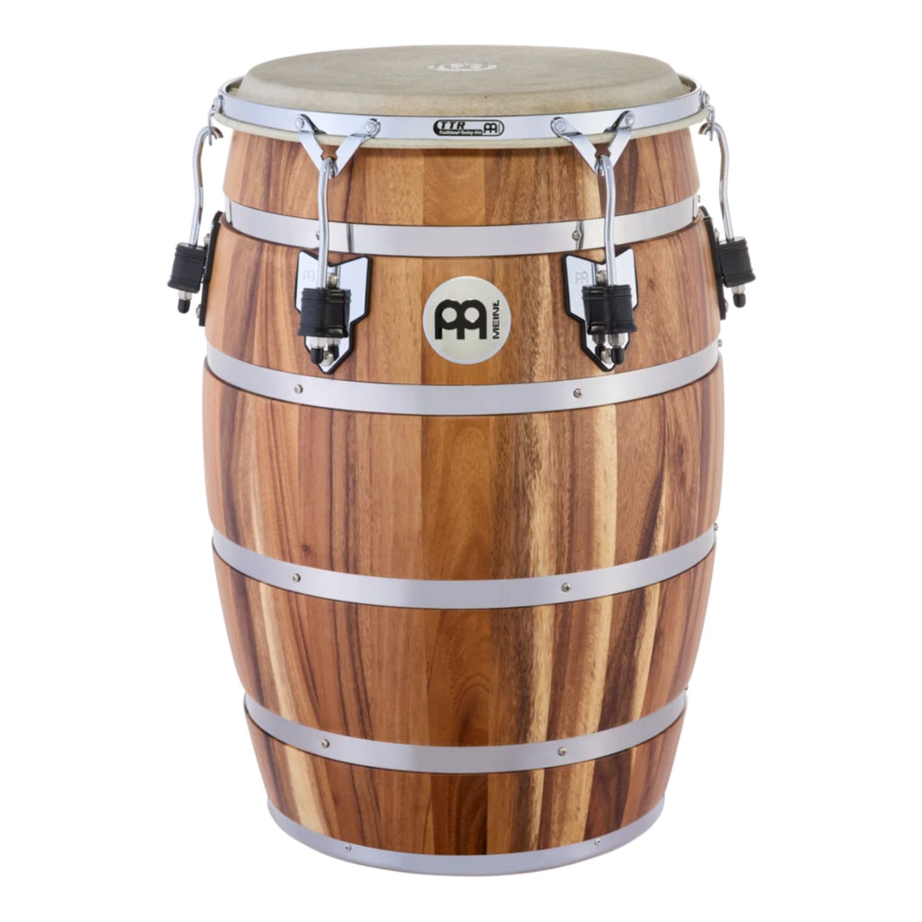 Chrome Meinl BB14CW-CH hardware for 14-inch bongos, featuring durable metal construction and adjustable mounting hardware.