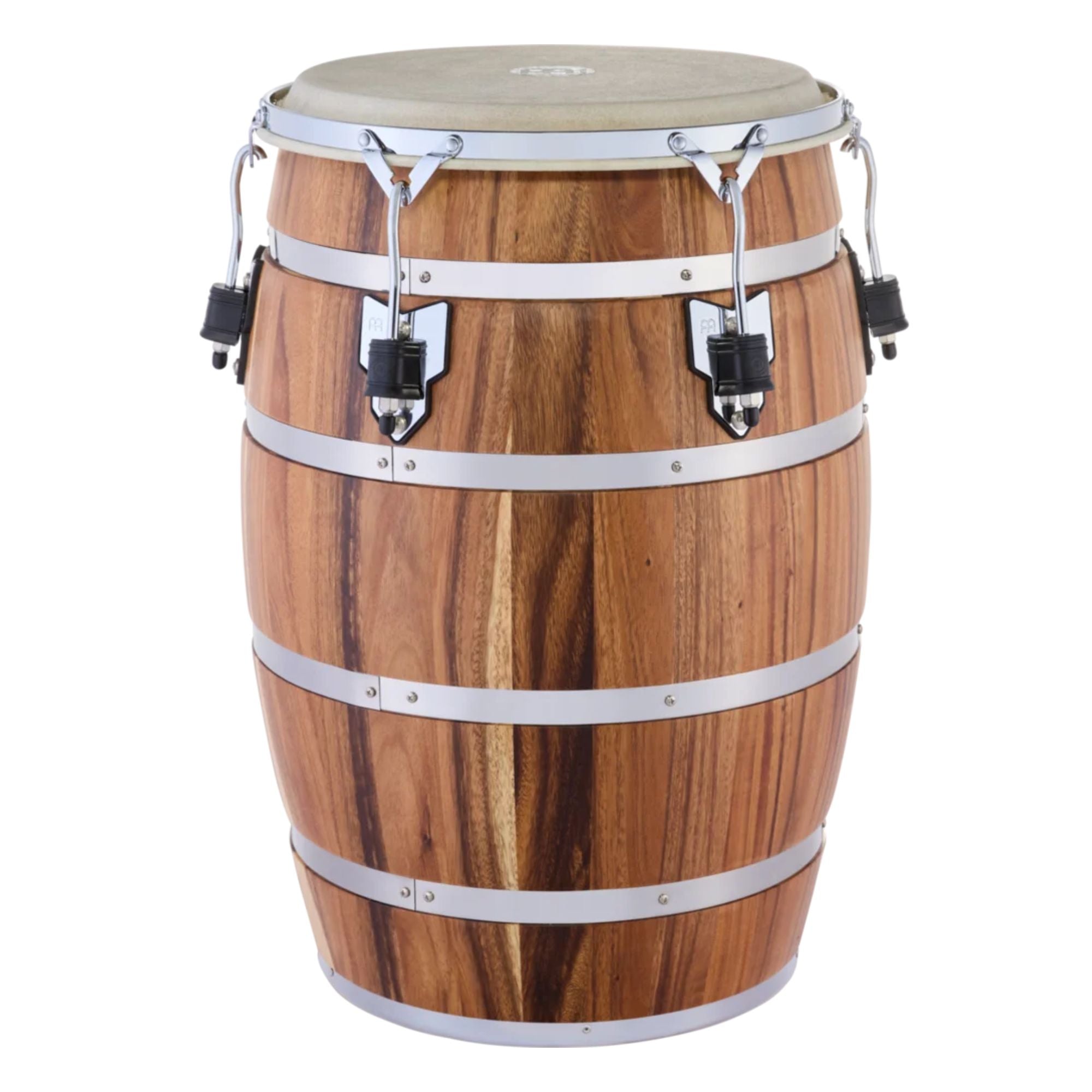 Meinl Chrome hardware for 14-inch bongos, featuring robust metal construction and adjustable hardware for easy setup.