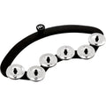Meinl Backbeat Tambourine for 13 to 14 Drums - Stainless Steel Jingles