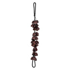 Meinl BI5 Bendo 40 Seeds Bird Shaker, hand percussion instrument with seed-filled body for rhythmic sound, black color.