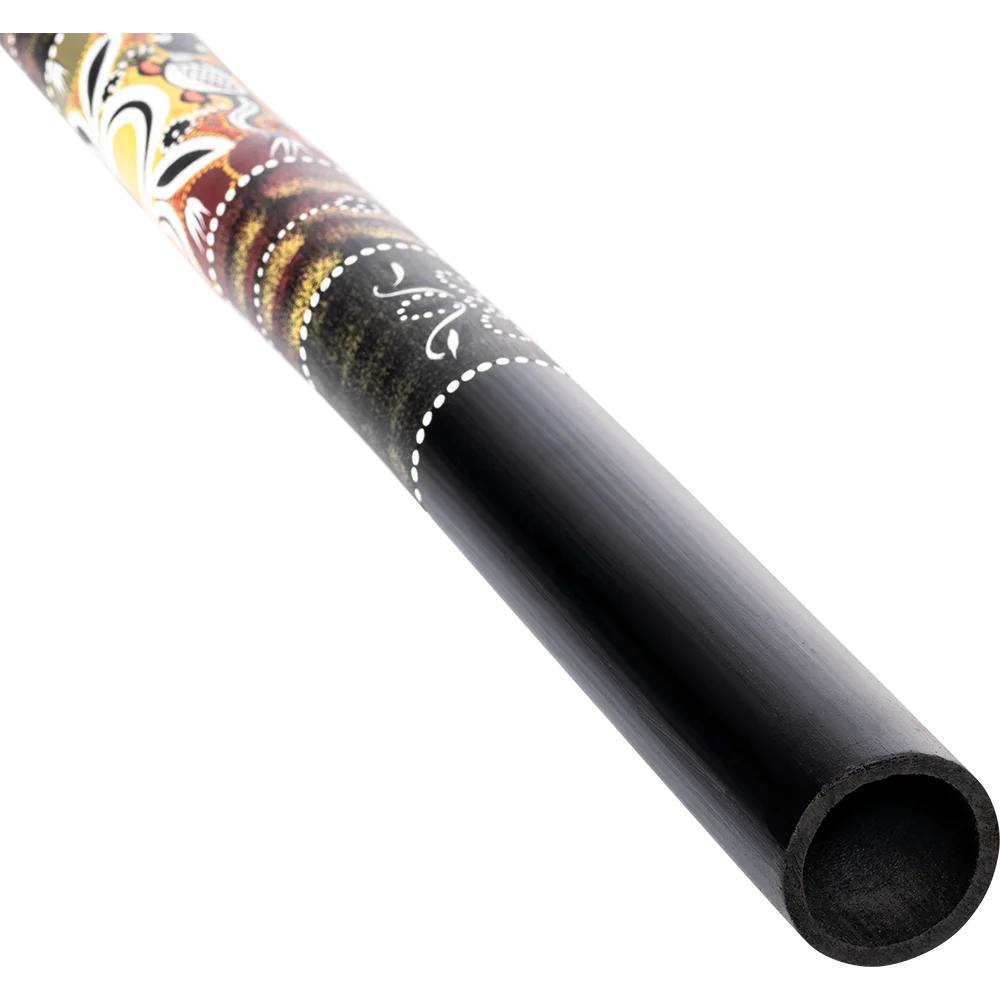 Meinl DDG1-BK 47-inch black bamboo didgeridoo standing upright