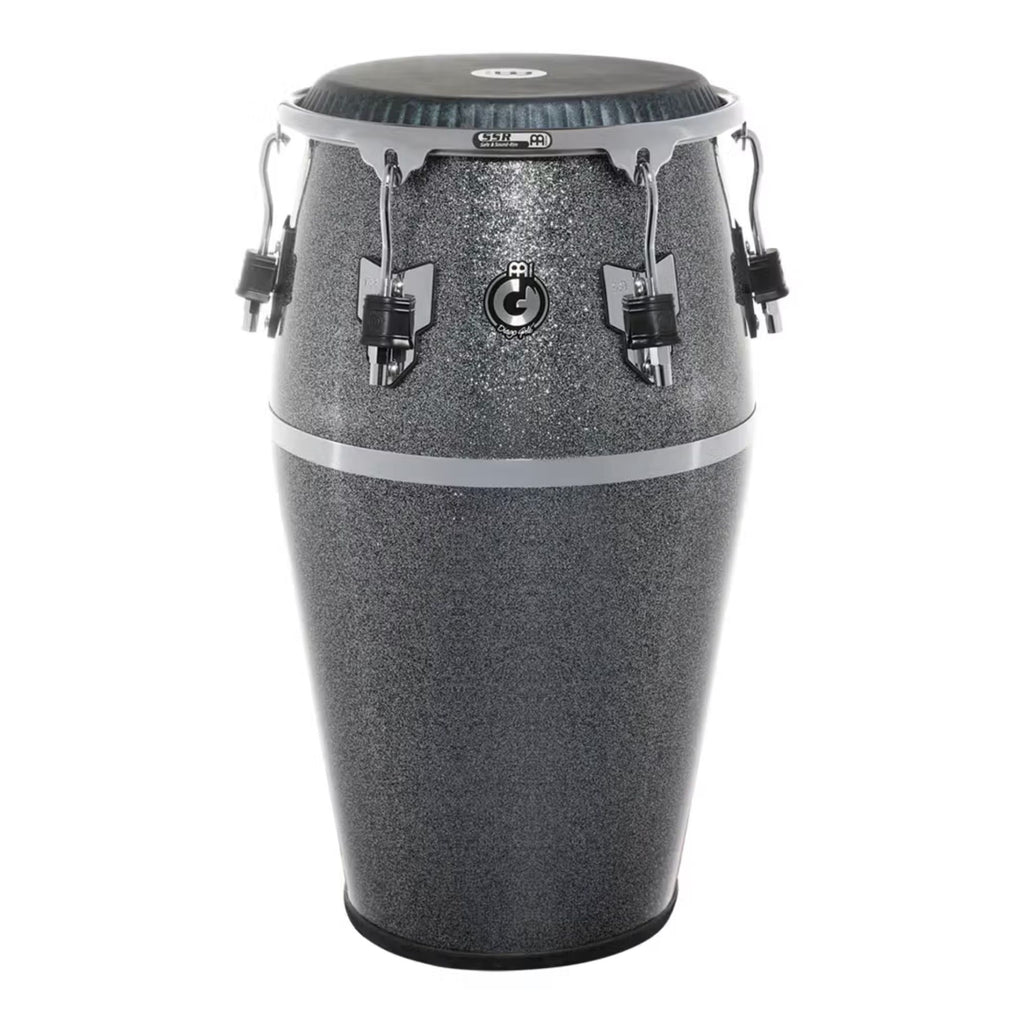 Meinl Quinto Gale fiberglass drum, 11-inch, midnight star finish with synthetic head