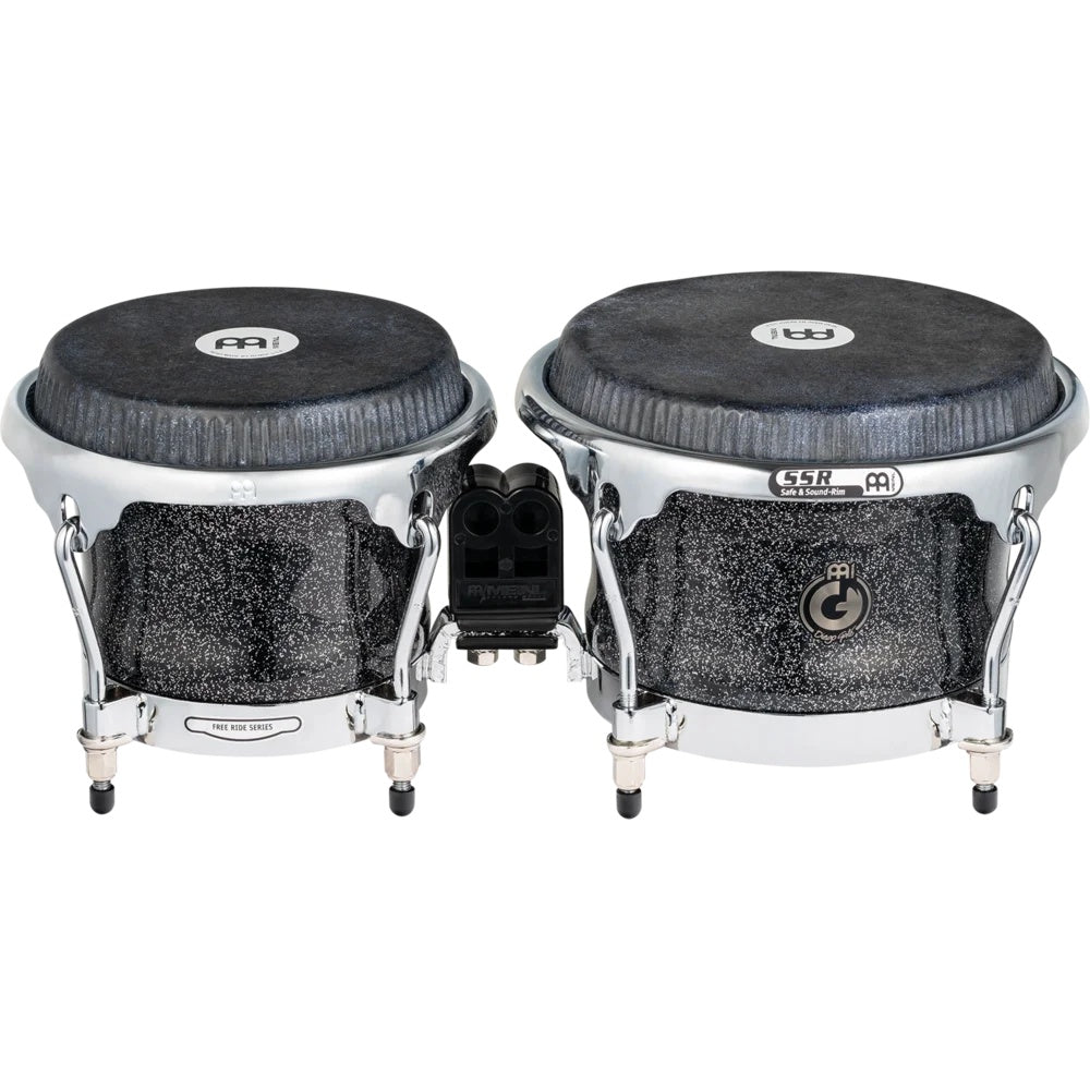 Meinl Bongos: Gale,Fbgls,SHead,7" & 8 1/2",Midnight Star