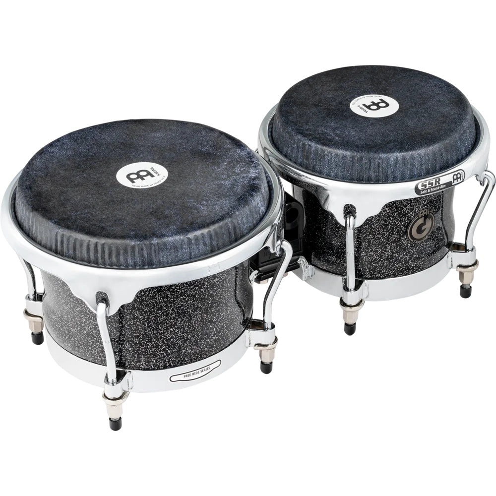 Meinl Bongos: Gale,Fbgls,SHead,7" & 8 1/2",Midnight Star