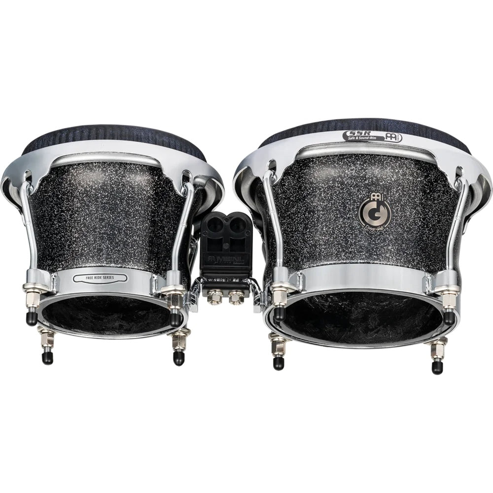 Meinl Bongos: Gale,Fbgls,SHead,7" & 8 1/2",Midnight Star