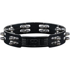 Meinl Tambourine: Headliner Tour, ABS, 2 Row, 10, Black