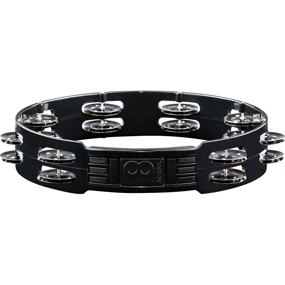 Meinl Tambourine: Headliner Tour, ABS, 2 Row, 10, Black