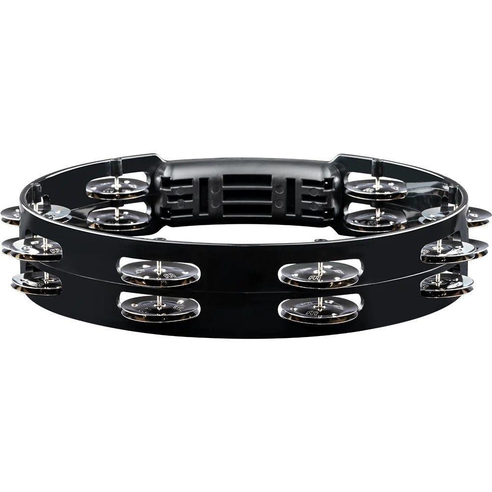 Meinl Tambourine: Headliner Tour, ABS, 2 Row, 10, Black