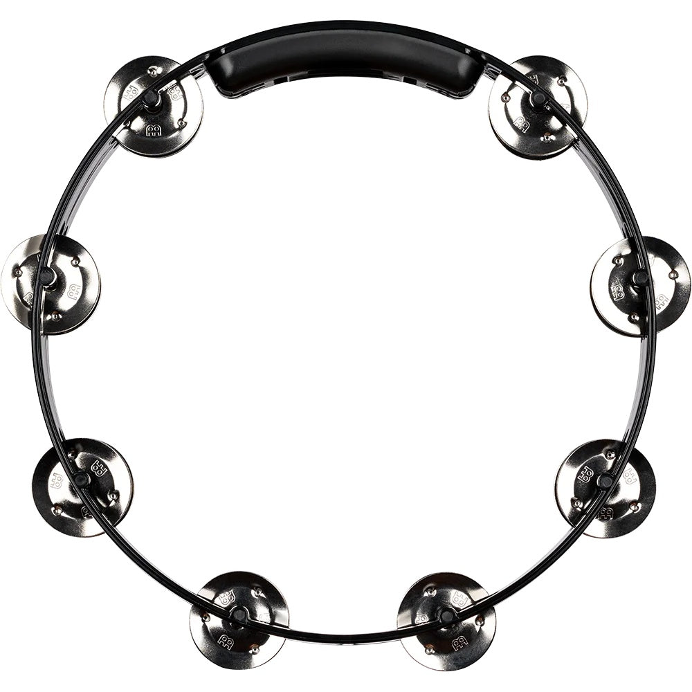 Meinl Tambourine: Headliner Tour, ABS, 2 Row, 10, Black