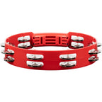 Meinl Tambourine: Headliner Tour, ABS, 2 Row, 10, Red