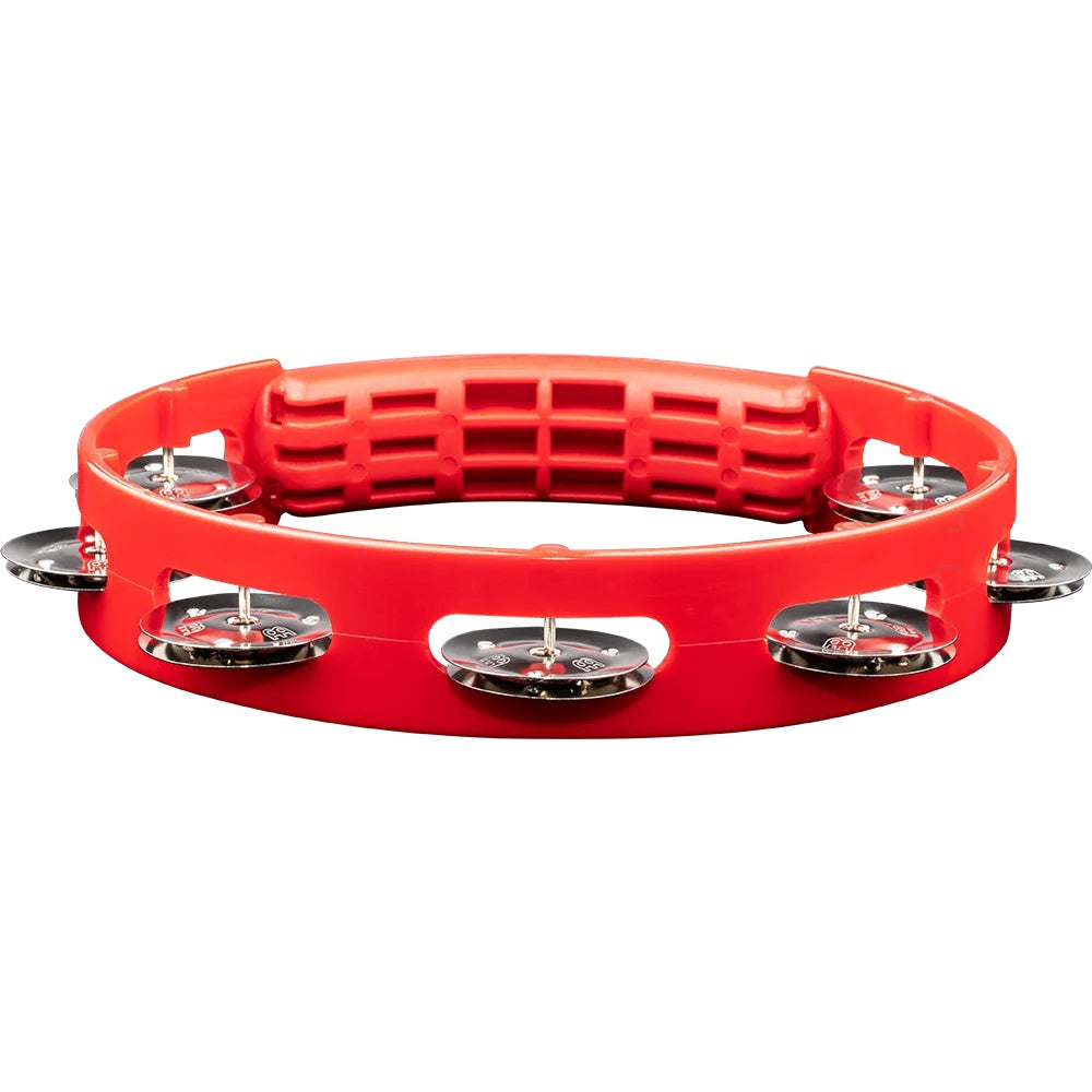 Meinl Tambourine: Headliner Tour, ABS, 1 Row, 8, Red