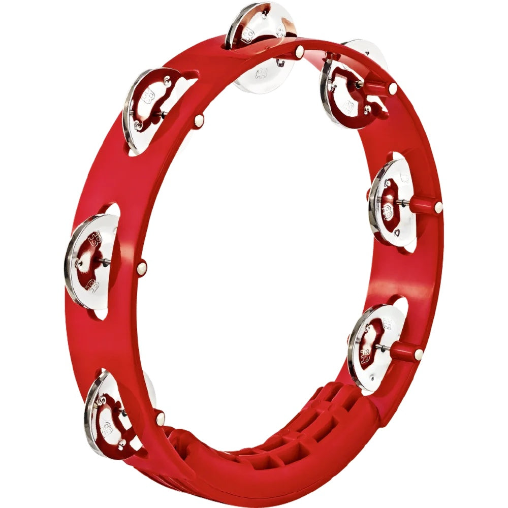 Meinl Tambourine: Headliner Tour, ABS, 1 Row, 8, Red