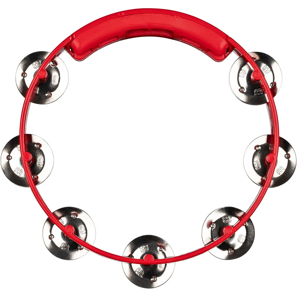 Meinl Tambourine: Headliner Tour, ABS, 1 Row, 8, Red