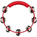 Meinl Tambourine: Headliner Tour, ABS, 1 Row, 8, Red