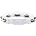 Meinl Tambourine: Headliner Tour, ABS, 1 Row, 8, White