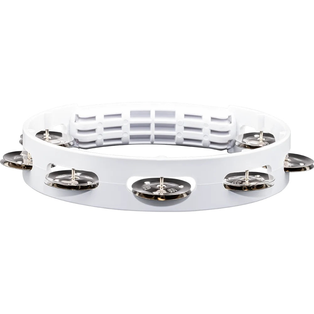Meinl Tambourine: Headliner Tour, ABS, 1 Row, 8, White