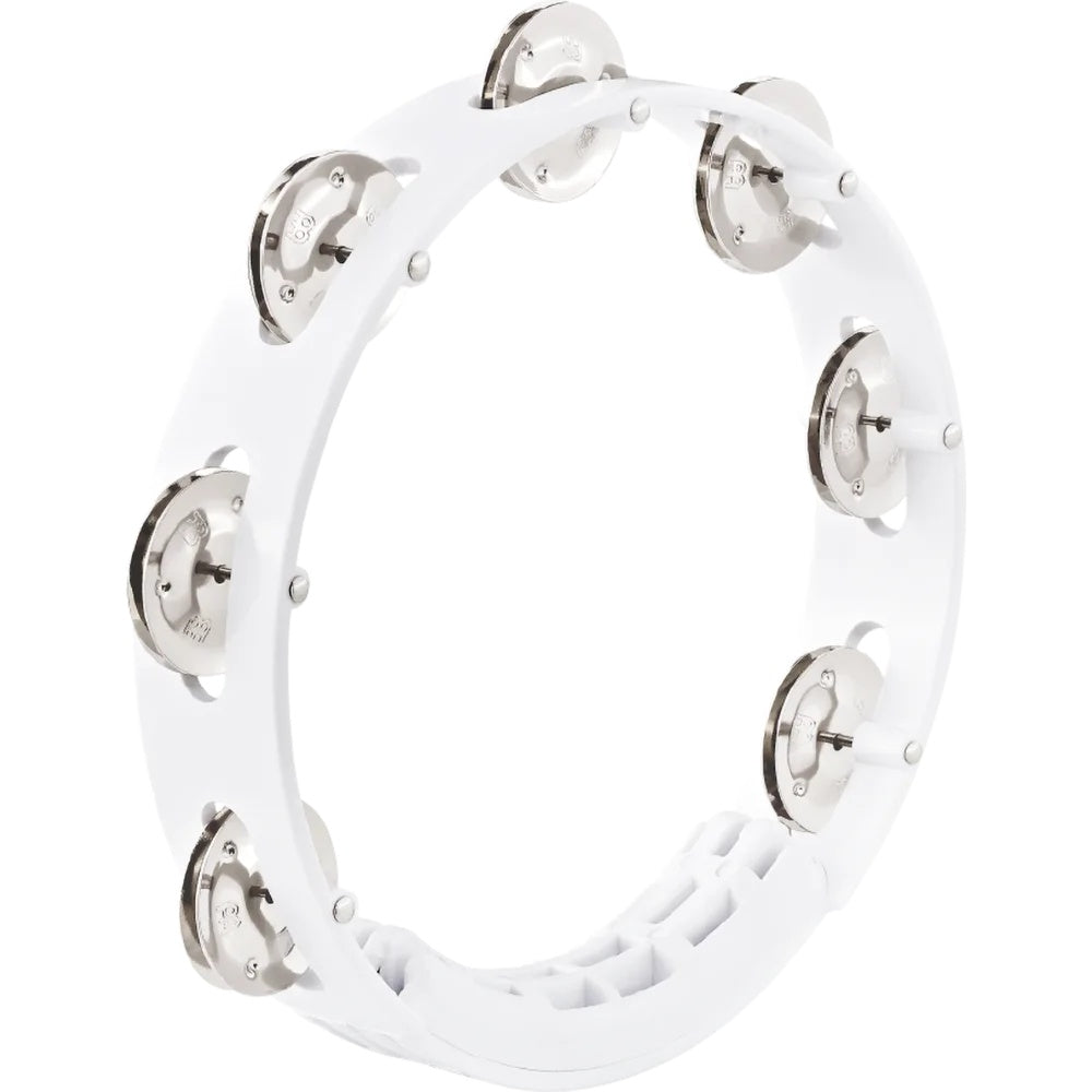 Meinl Tambourine: Headliner Tour, ABS, 1 Row, 8, White