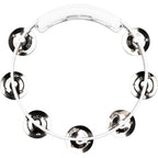 Meinl Tambourine: Headliner Tour, ABS, 1 Row, 8, White
