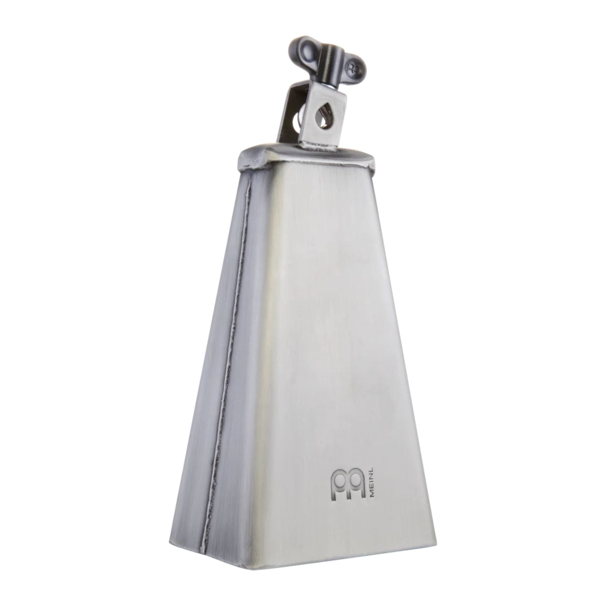 Meinl SMBC mountable salsa cowbell with C-tuning, hand percussion accessory, shown mounted on a stand.