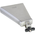 Meinl SMBG Mountable Salsa G-Tuning Cowbell mounted on a stand, featuring a durable metal surface for hand percussion.
