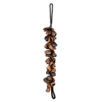 Meinl WA5 Pangi 40 Seeds Waterfall Shaker, a hand percussion instrument with seed-filled body and waterfall design, used for rhythm.