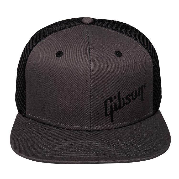 Gibson Charcoal Trucker Cap Snapback
