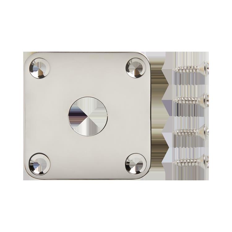 Gibson Metal Jack Plate in Nickel