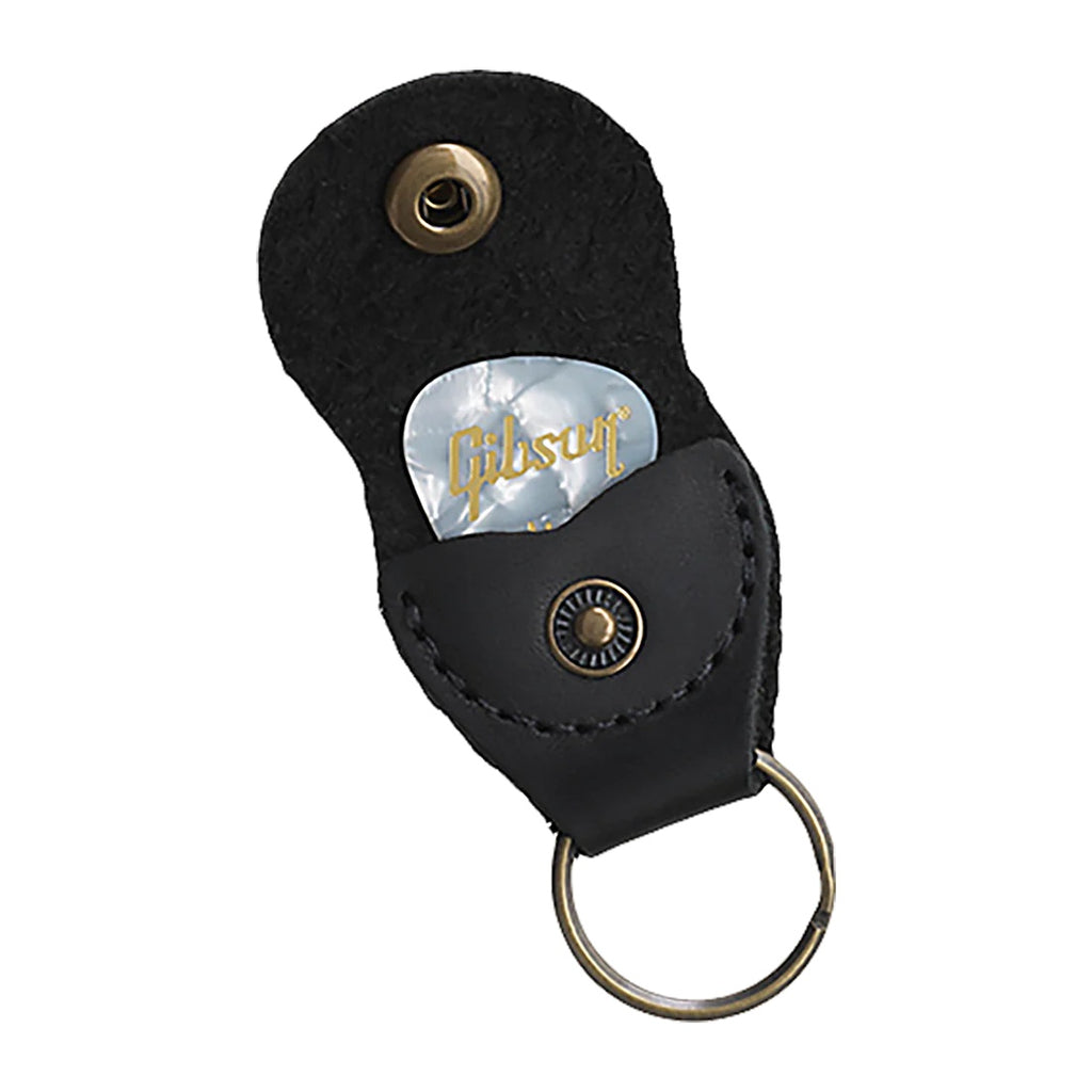 Gibson Premium Leather Pickholder Keychain