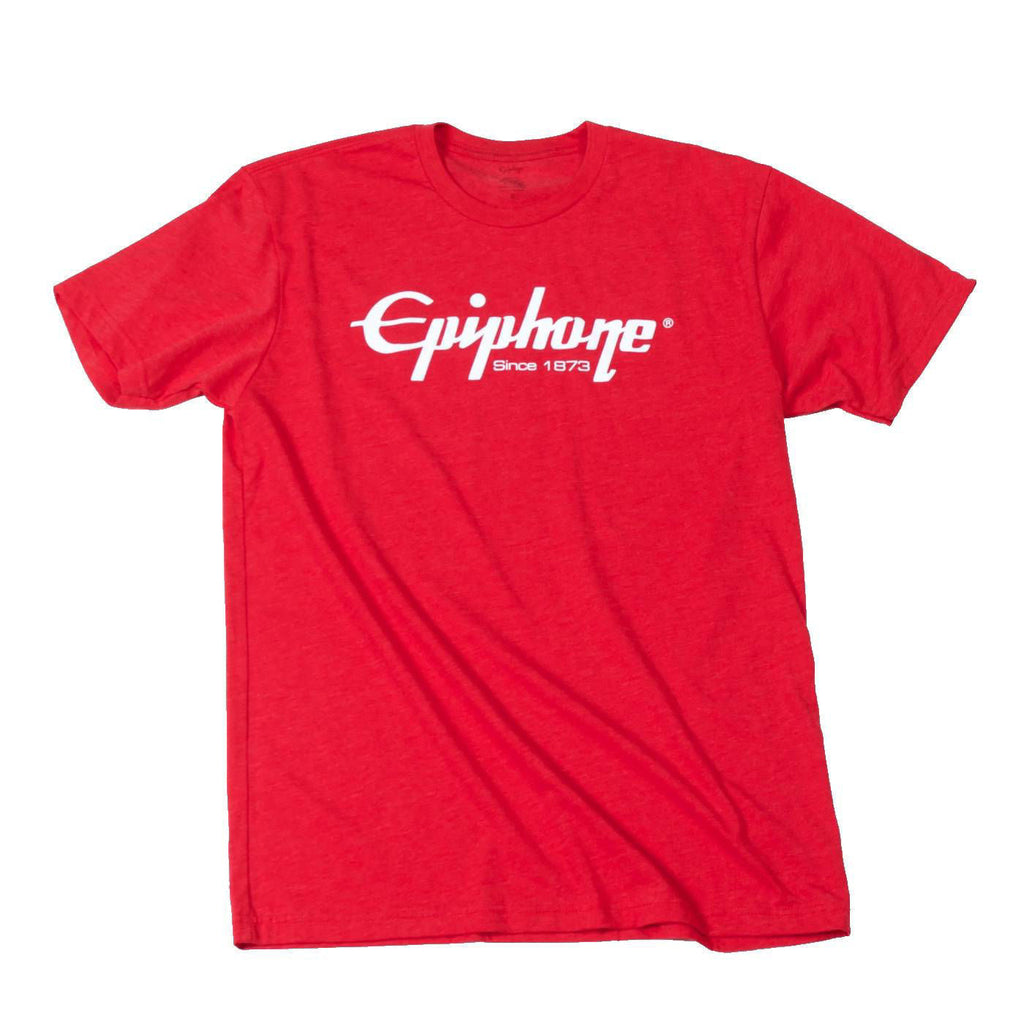 Epiphone Logo T-Shirt in Red (Extra Large)