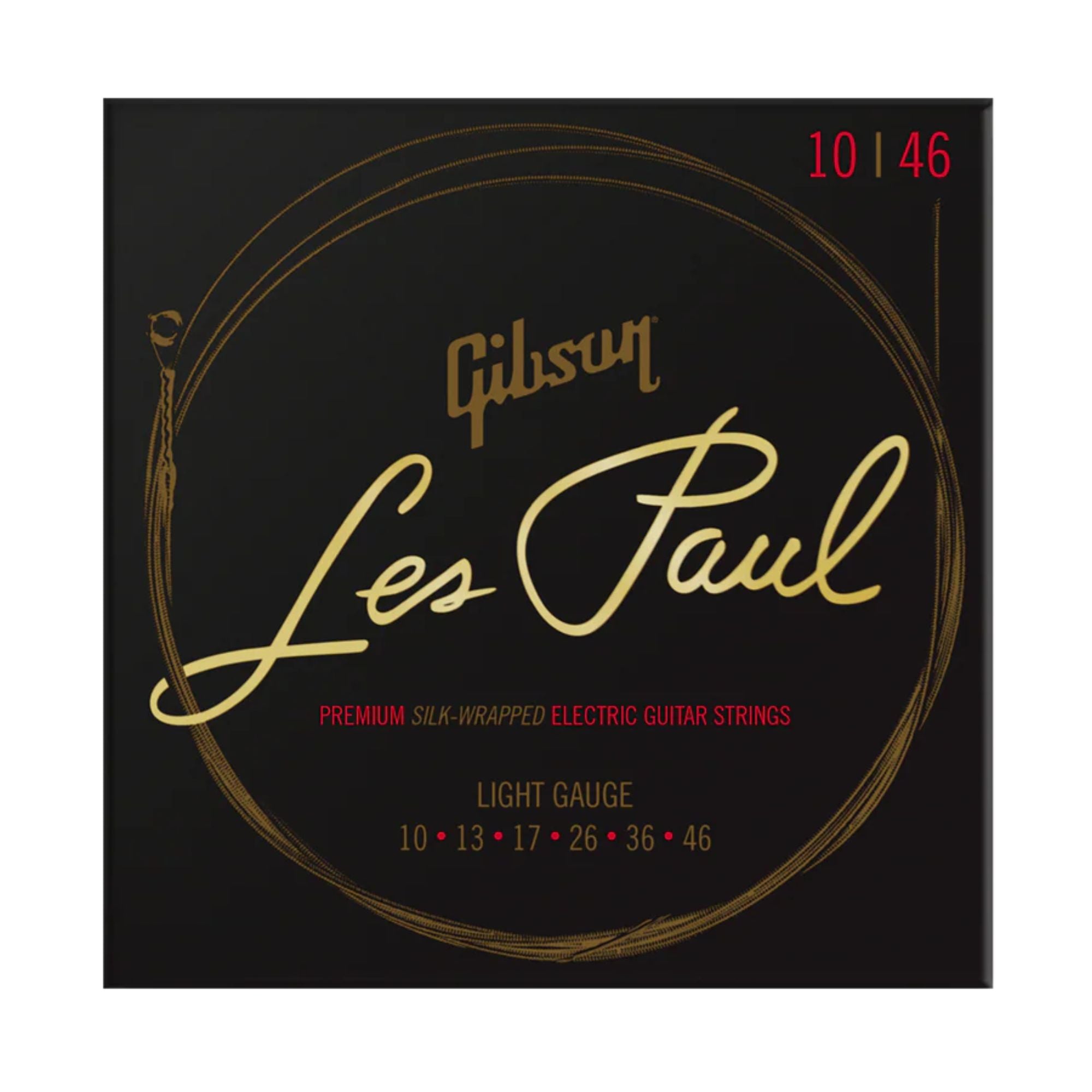 Gibson Les Paul Premium Electric Guitar Strings Light 10 - 46
