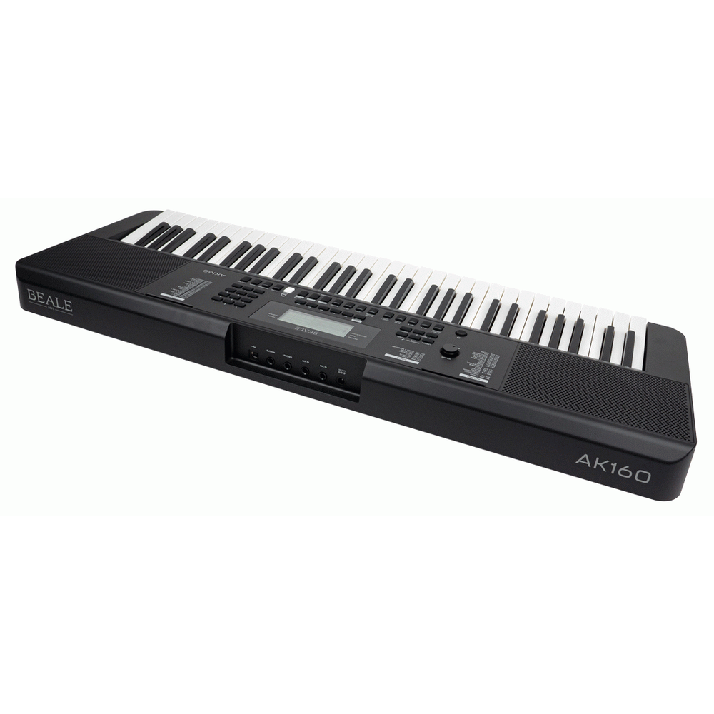 Beale AK160 61 Key Digital Keyboard Headphone Bundle