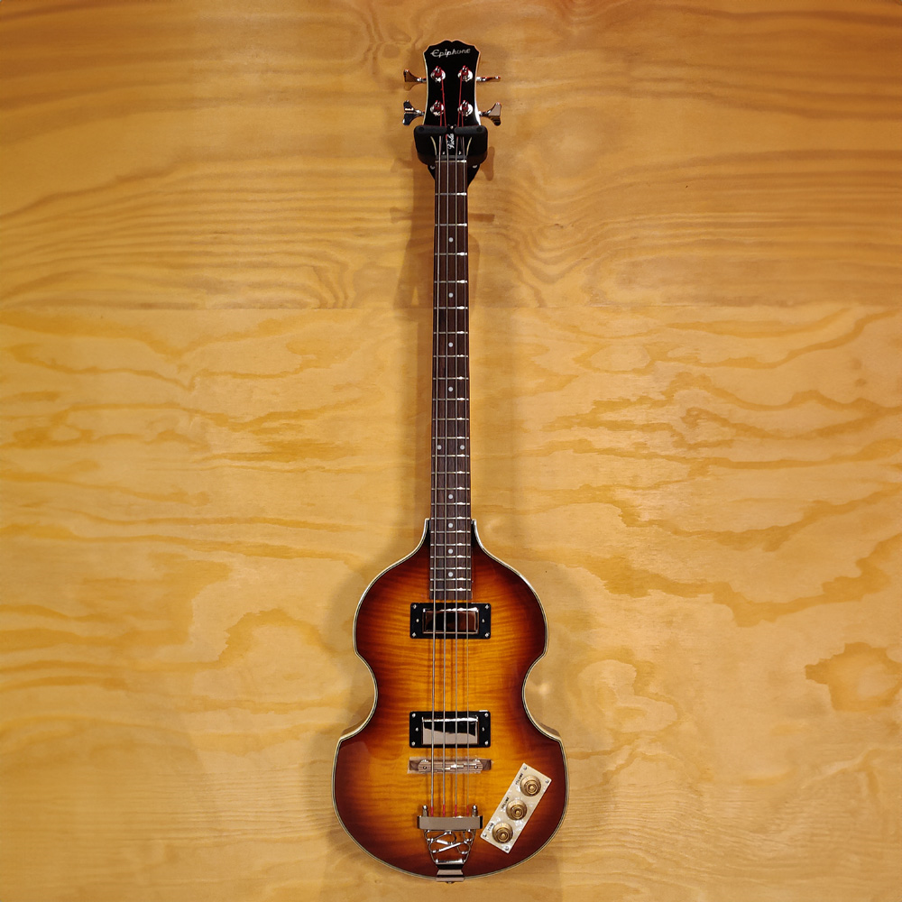 Epiphone Viola 4-String Bass Guitar in Vintage Sunburst - Preloved