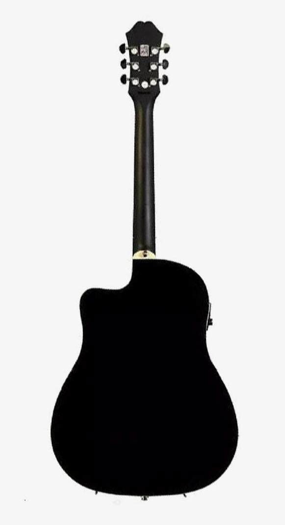 Epiphone AJ-220SCE Acoustic Guitar in Ebony