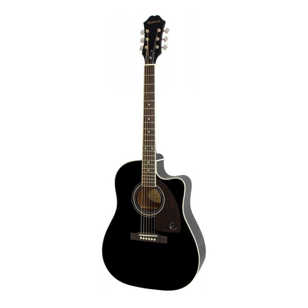 Epiphone AJ-220SCE Acoustic Guitar in Ebony