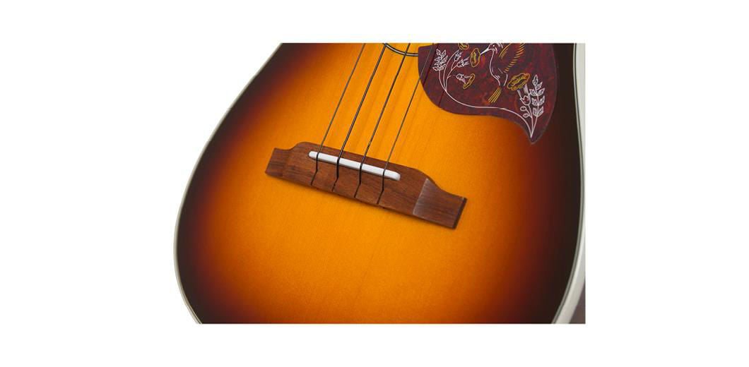 Epiphone Hummingbird Tenor Ukulele in Tobacco Sunburst