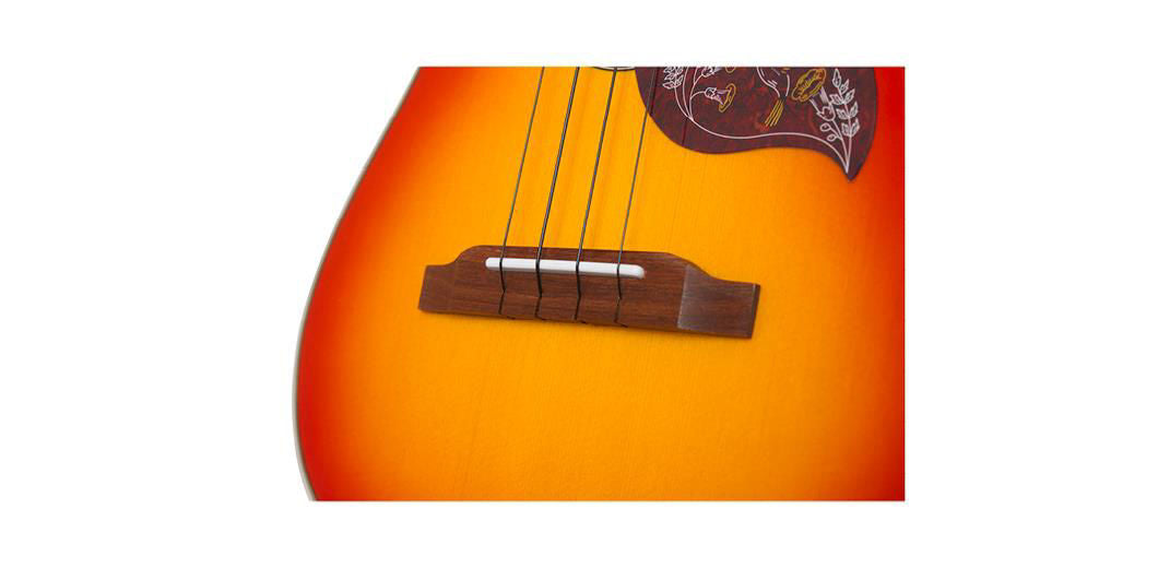 Epiphone Hummingbird Tenor Ukulele in Faded Cherry Sunburst